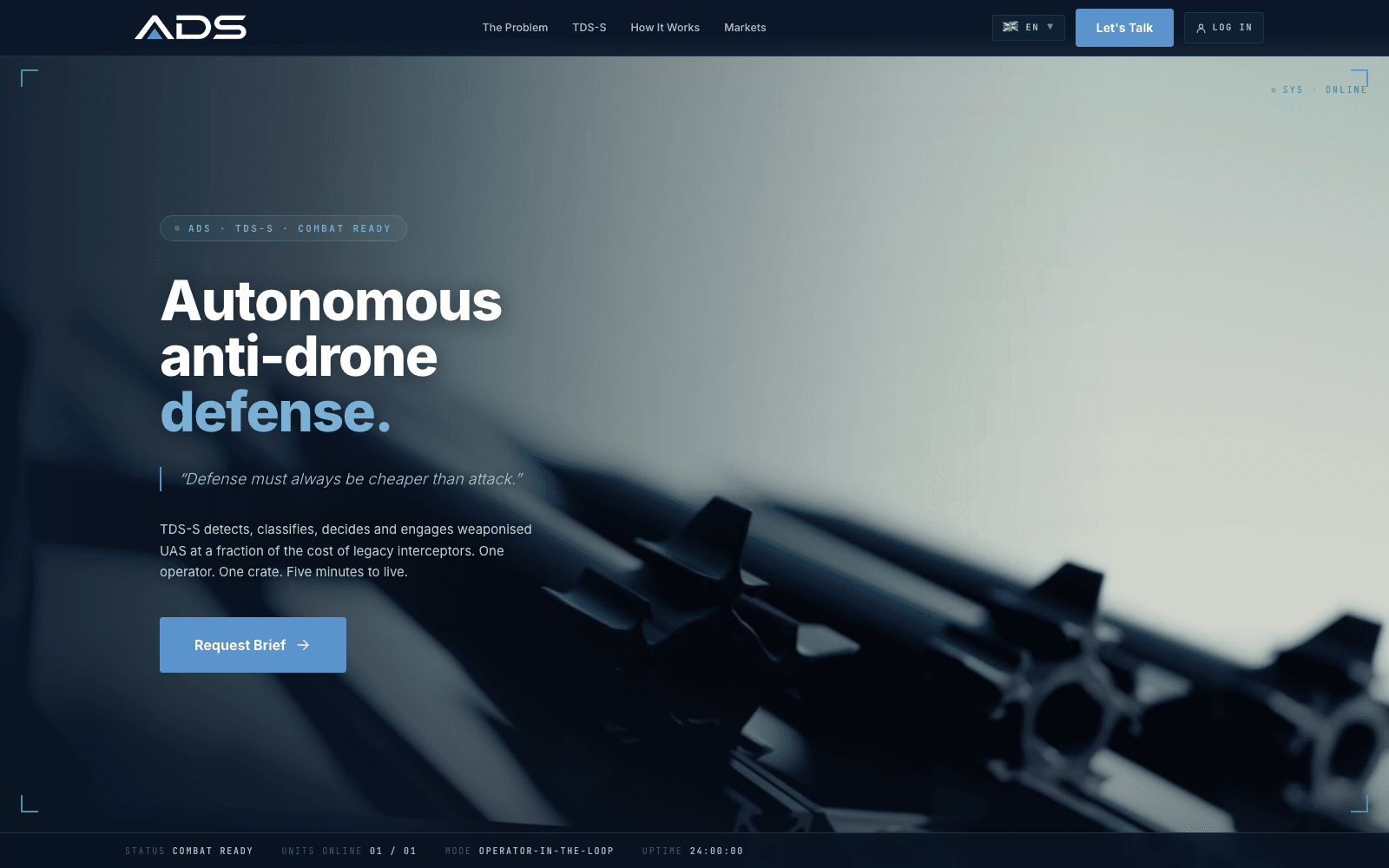 Autonomous Defense Systems